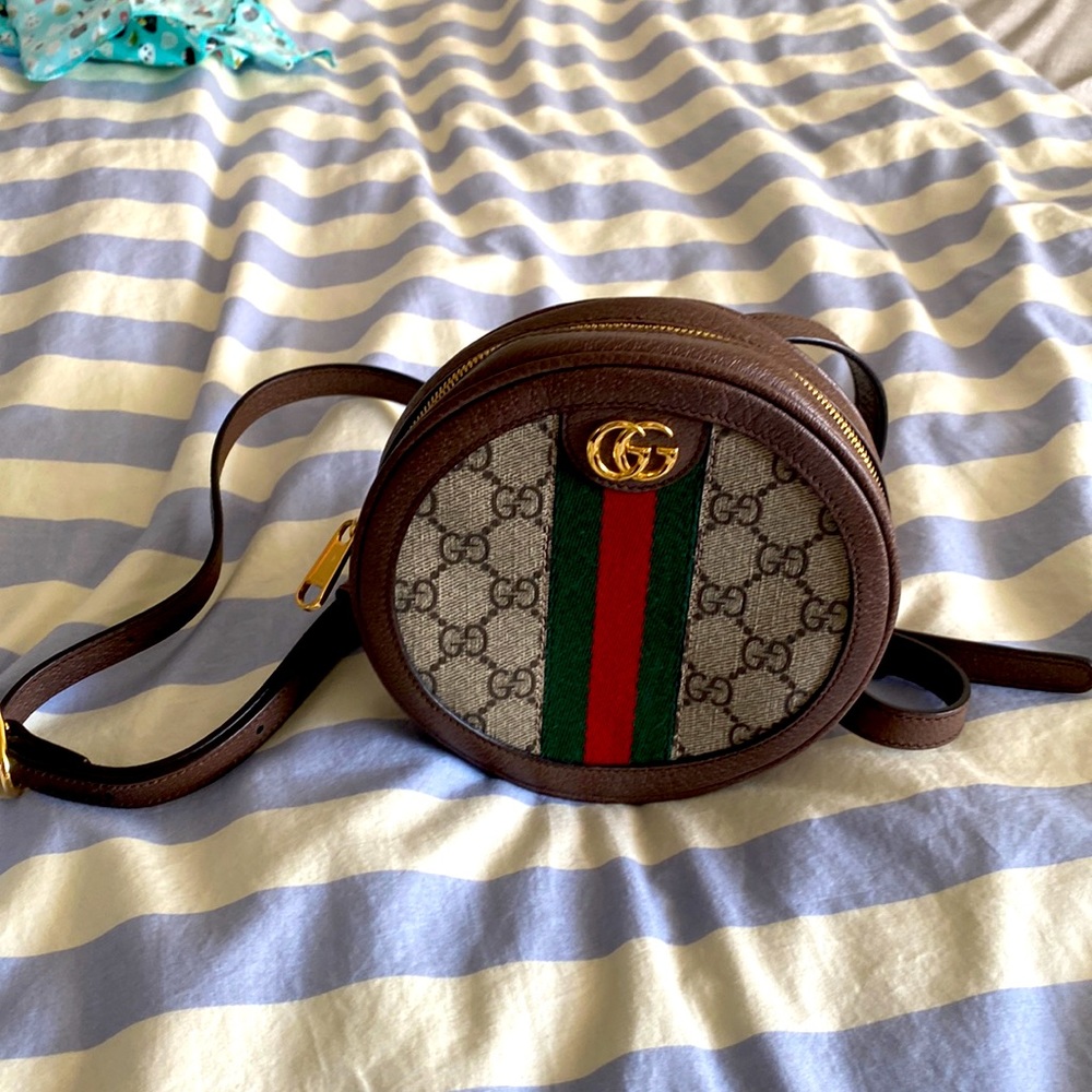 Gucci round backpack like new
